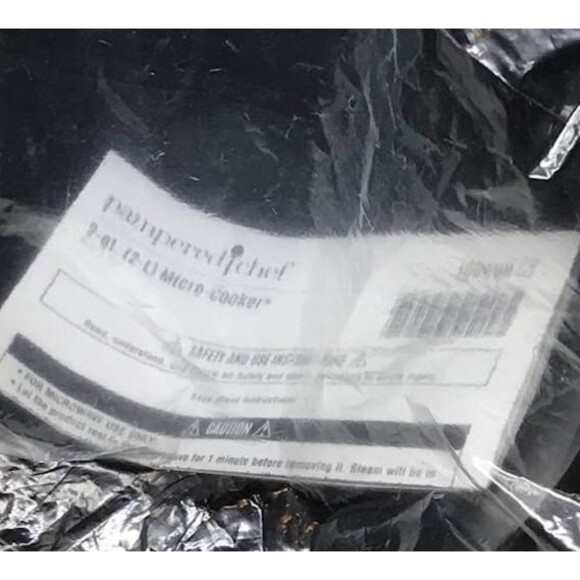 Pampered Chef Micro Cooker Set Microwave 1 2 3 quart Veg Rice Steamer Lids NEW - Picture 8 of 11